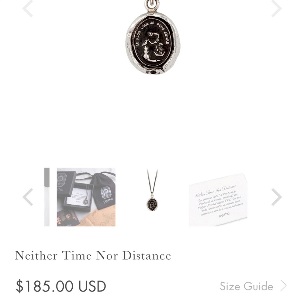 Pyrhha talisman necklace